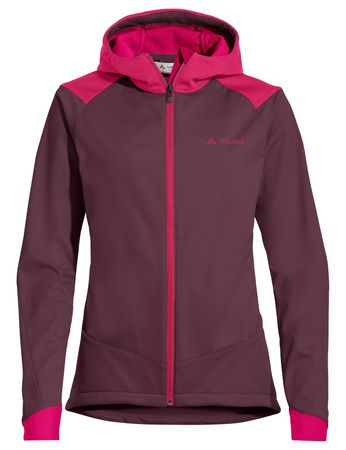 QIMSA Damen-Softshelljacke  cassis  36