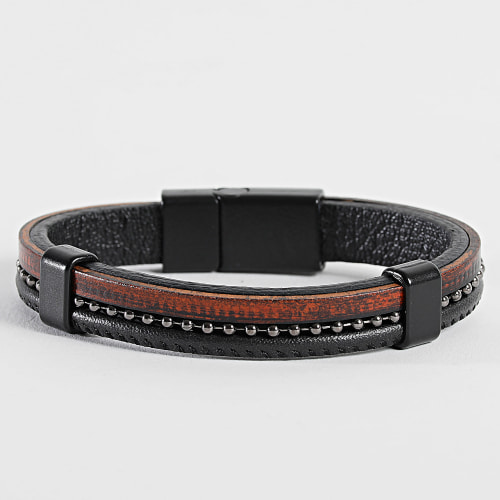 Bracelet Noir Marron