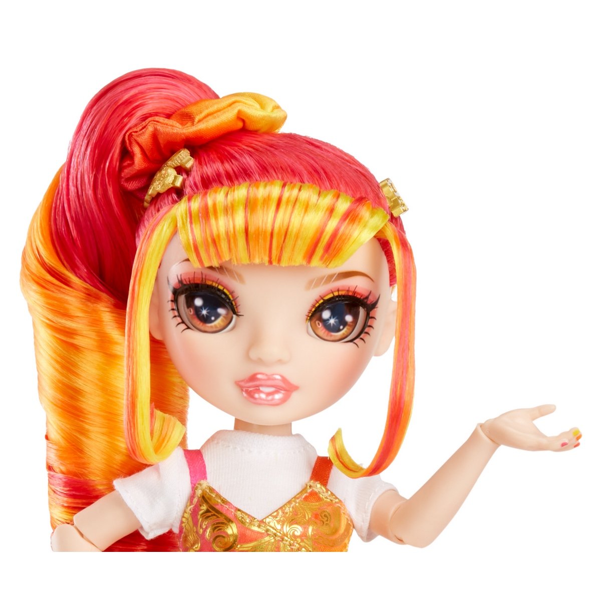 Rainbow High poupée junior Laurel De'Vious orange