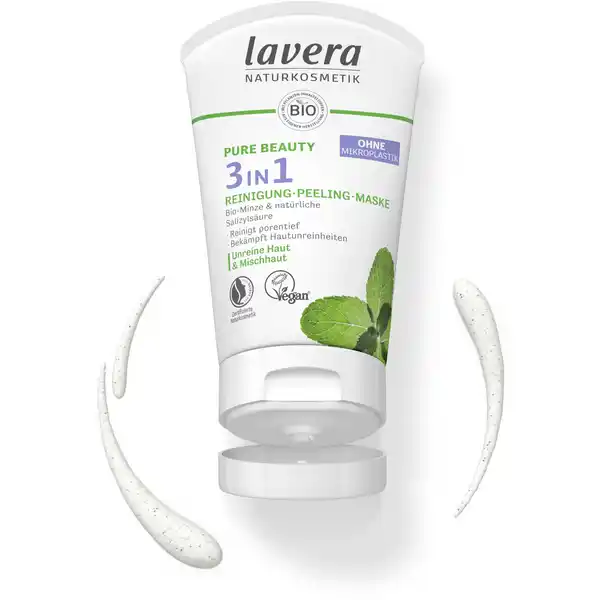 PURE BEAUTY 3in1 Reinigung - Peeling - Maske