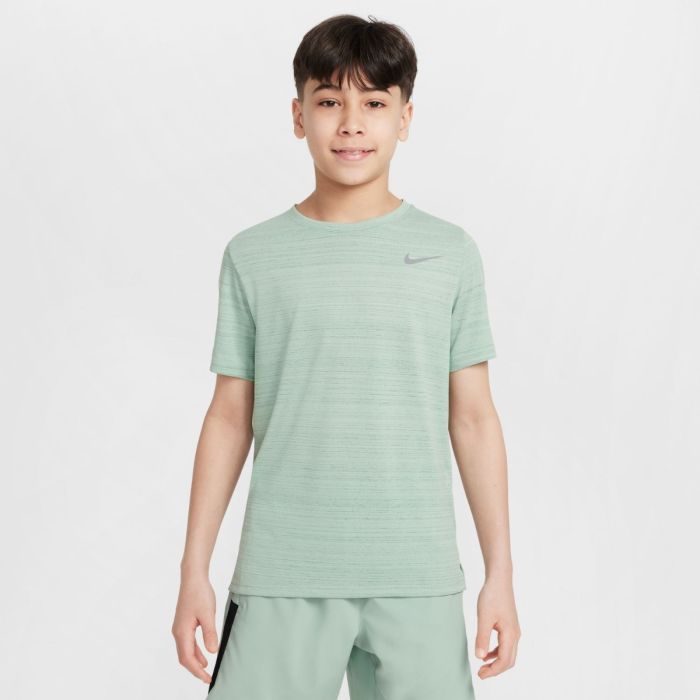 Nike Junior T-shirts Dri-Fit Miler Grøn
