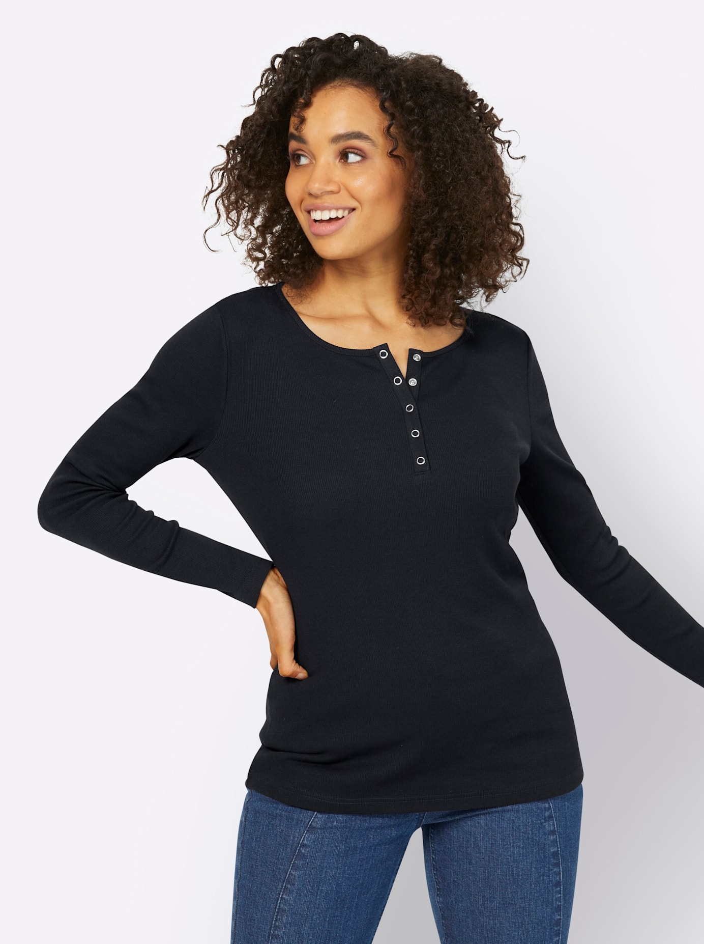heine Langarmshirt »Shirt«, 1 Stk.