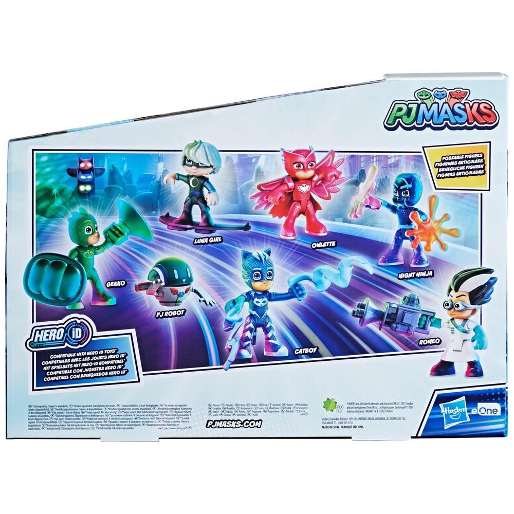 PJ Masks Helden- und Schurkenfigurenset