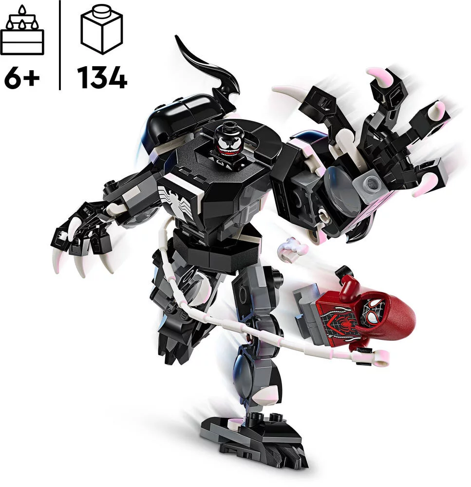LEGO®MARVEL SUPER HEROES 76276 - L'ARMURE ROBOT DE VENOM CONTRE MILES MORALES