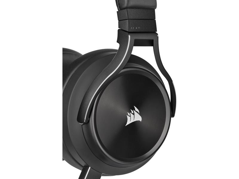 Corsair Headset Virtuoso RGB Wireless XT iCUE Schwarz Kabelloses Over-Ear Gaming-Headset