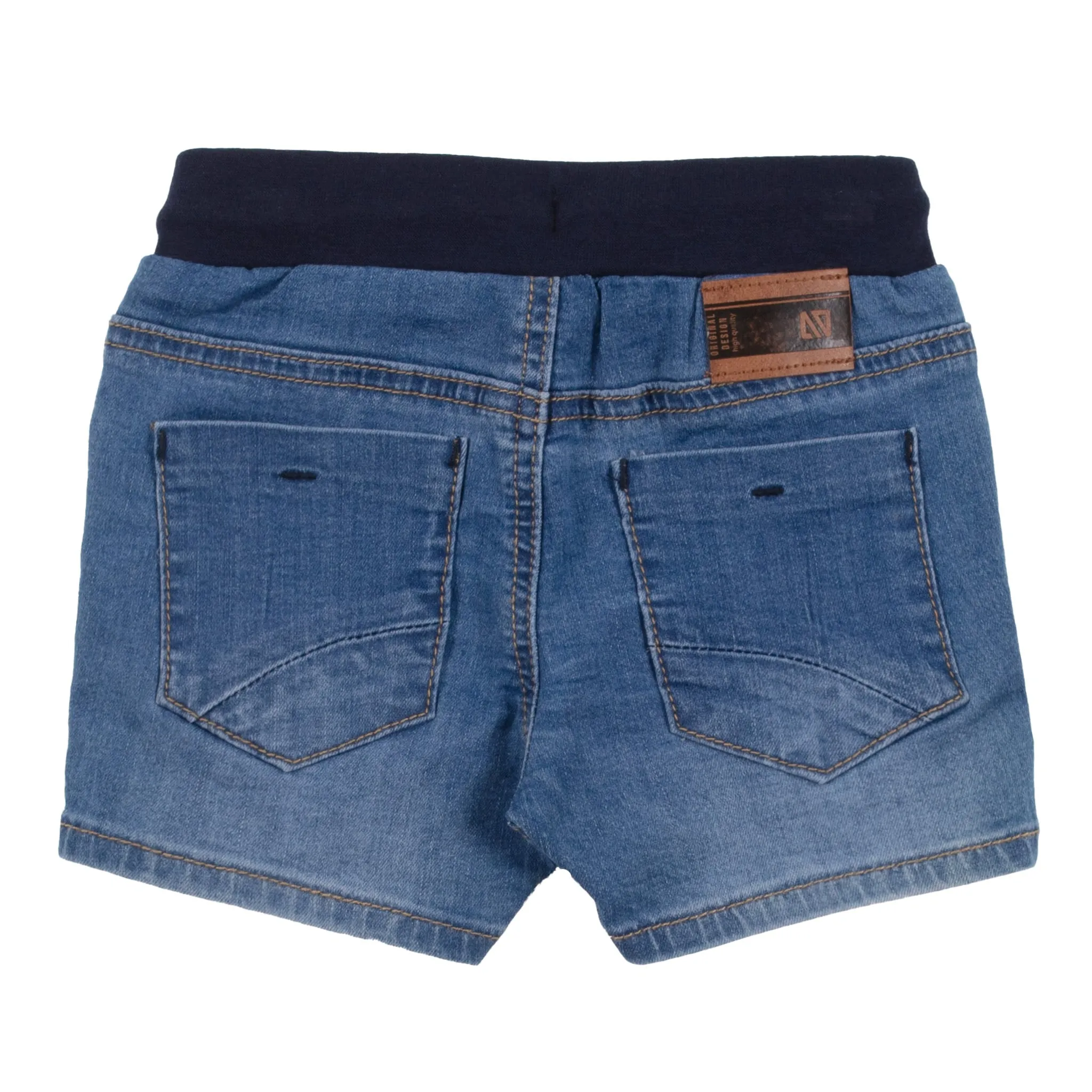 Nanö Bermuda Denim Océan 6-24mois