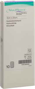 VARIHESIVE Verband 5x20cm extra dünn, 10 Stück