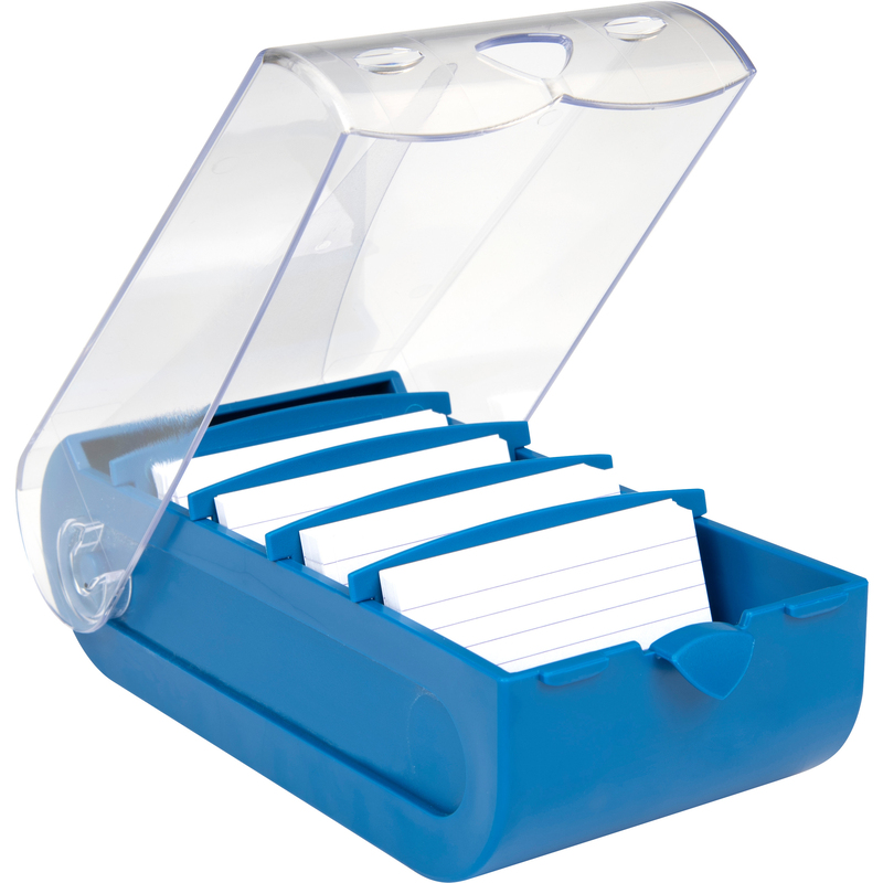 Biella Karteikartenbox Bunny Box, A7, blau