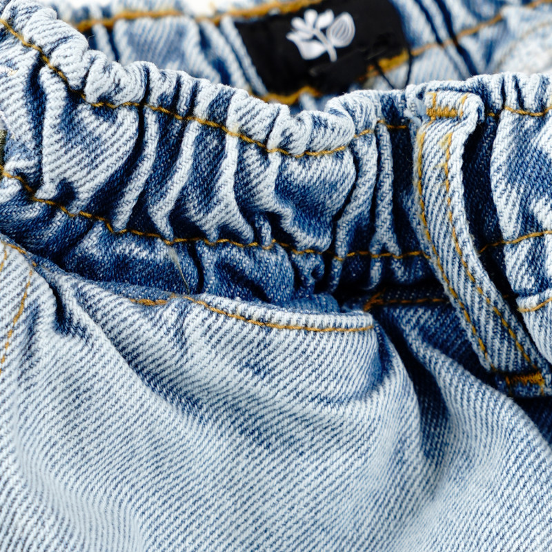 PANTALON AMPLES - JEAN DÉLAVÉ