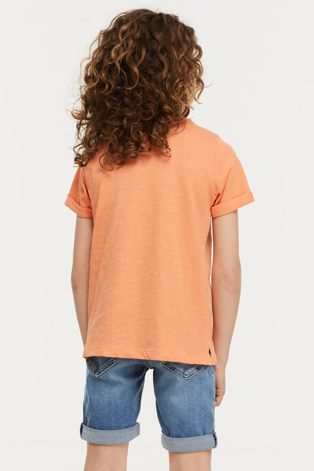 anytime T-shirt oranje