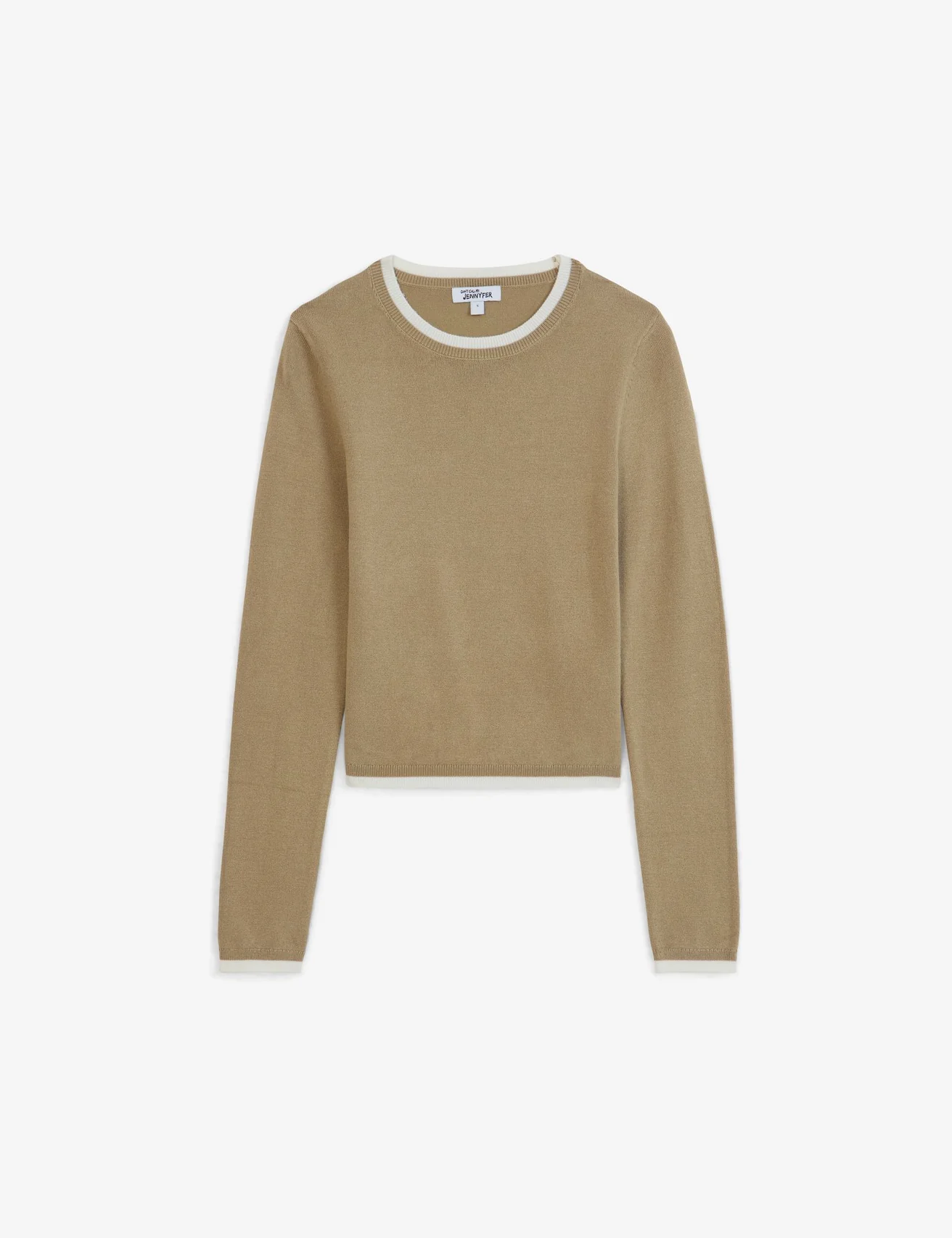 Pull beige kaki