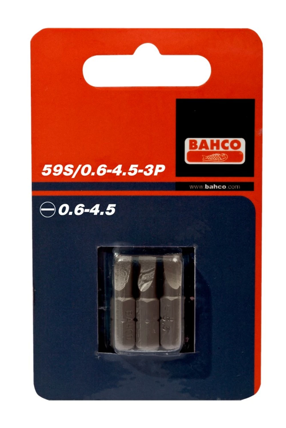 Bahco 59S/0.6-4.5-3P 1/4
