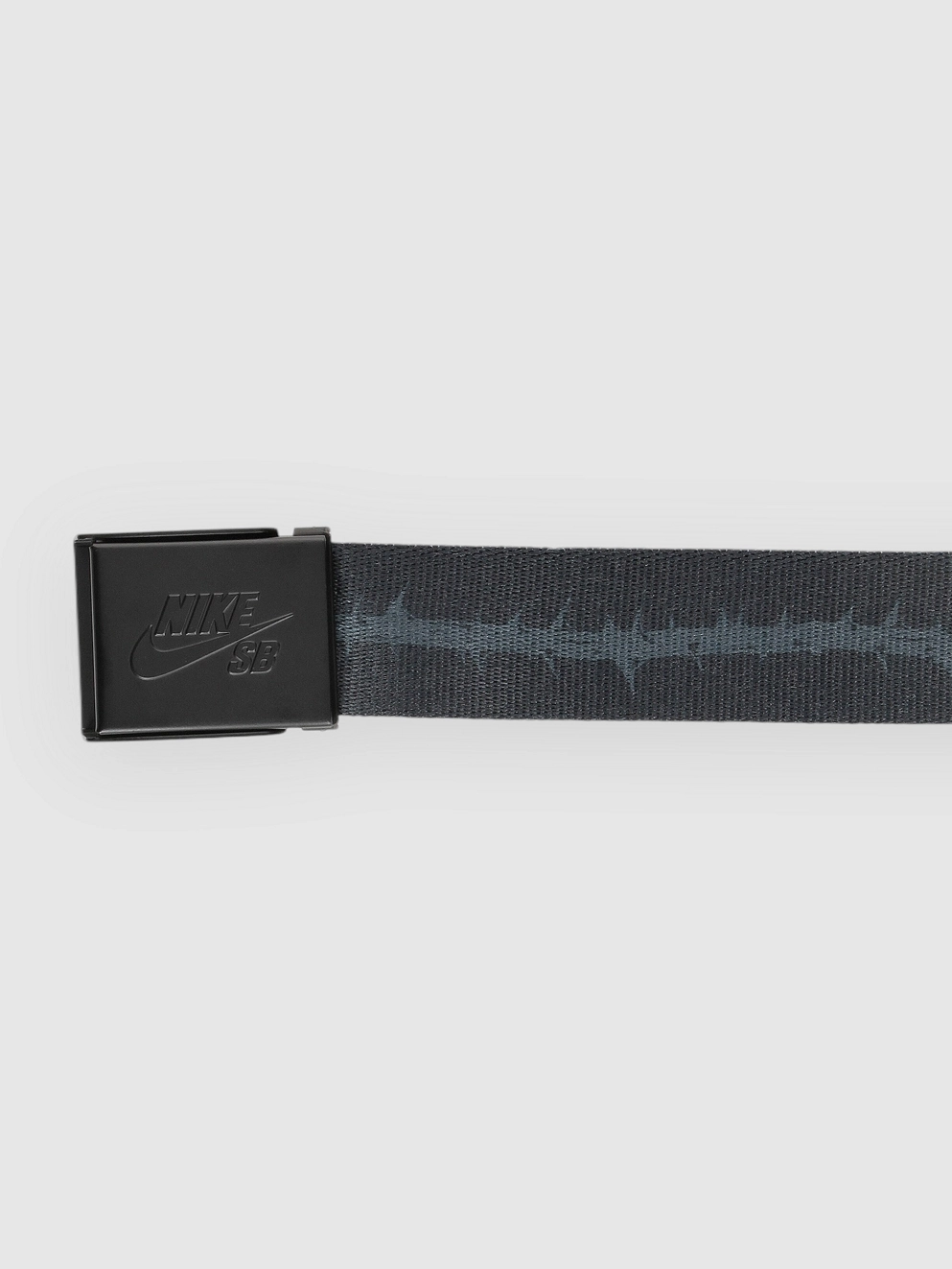 Nike Thorn Print Reversible Web Embossed Log Belt black/matte black