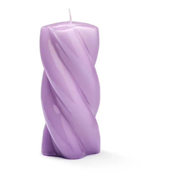 Anna + Nina Bougie Blunt twisted - 15cm | Violet