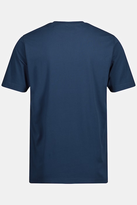 T-Shirt, Basic, Rundhals, gekämmte Baumwolle, bis 8XL