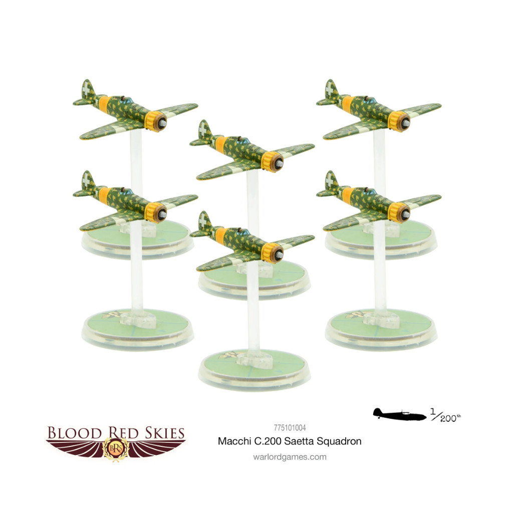 Blood Red Skies - Macchi C.200 Saetta Squadron