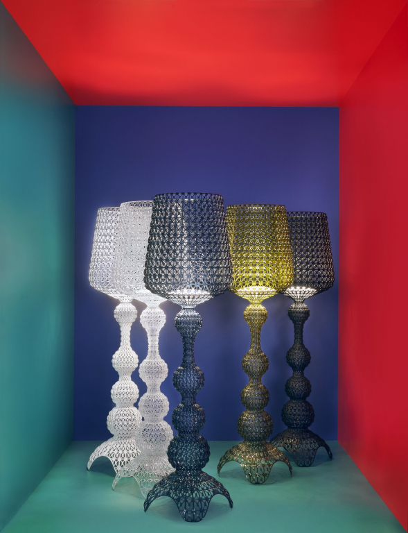 Kartell Kabuki vloerlamp LED groen