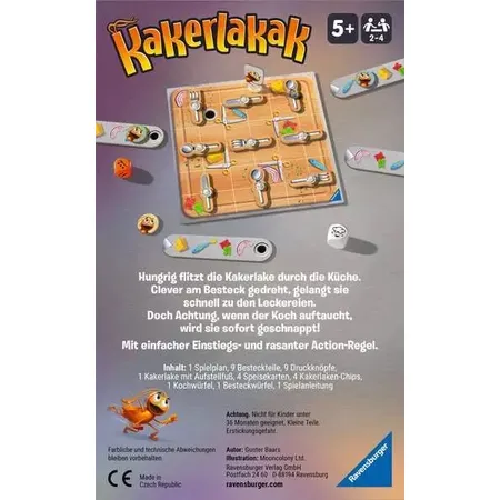 Ravensburger Kakerlakak Reisespiel