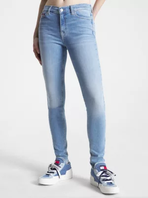 Calça jeans skinny Nora de cintura média