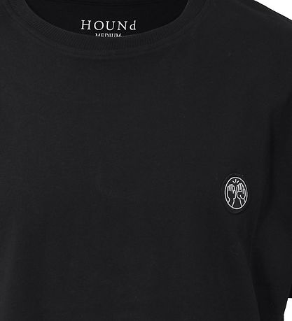 Hound T-Shirt - Blåck m. Badge
