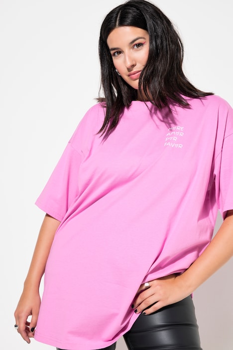 T-Shirt, oversized, Scribble Print