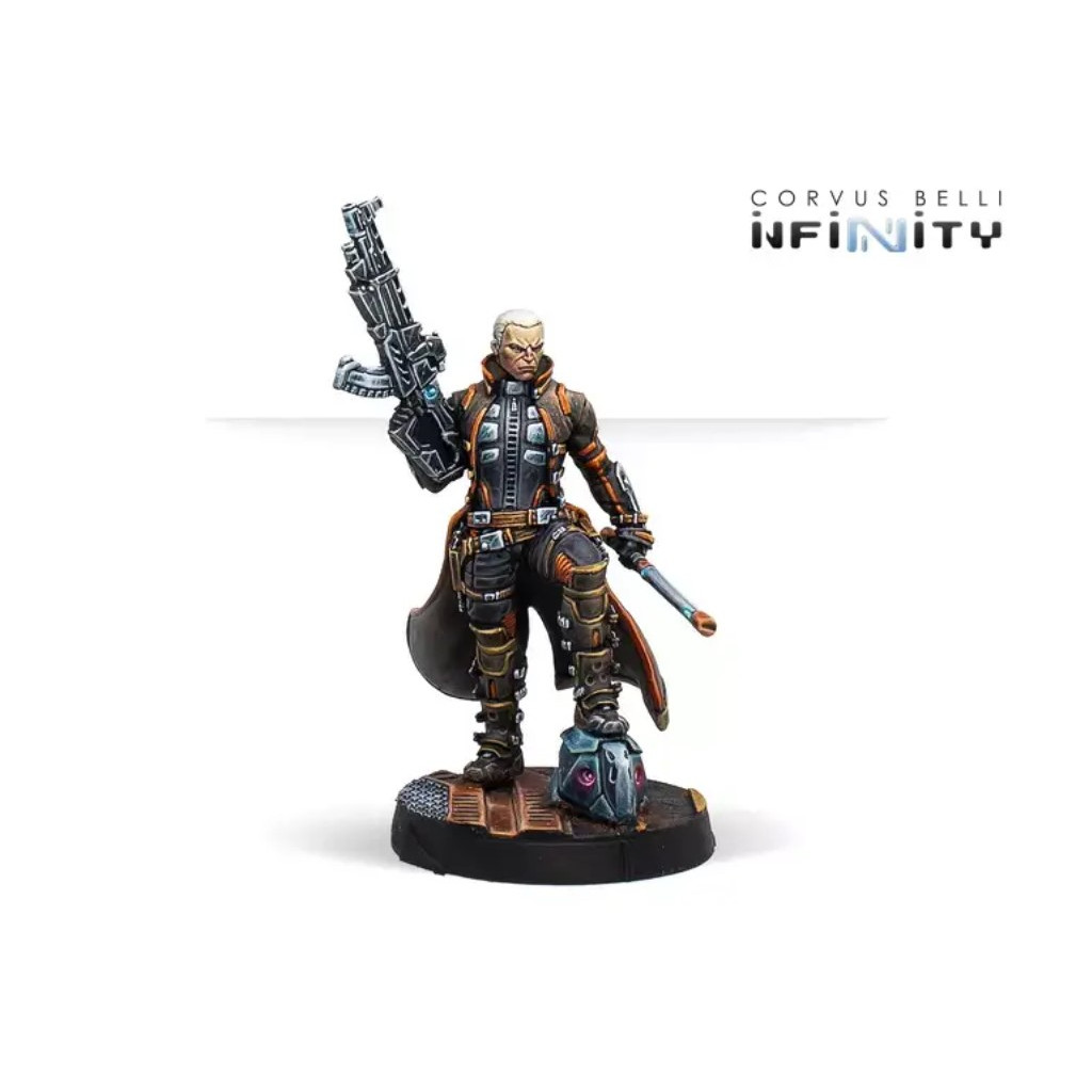 Infinity - Mercenaries - Father Lucien Sforza, Authorized Bounty Hunter