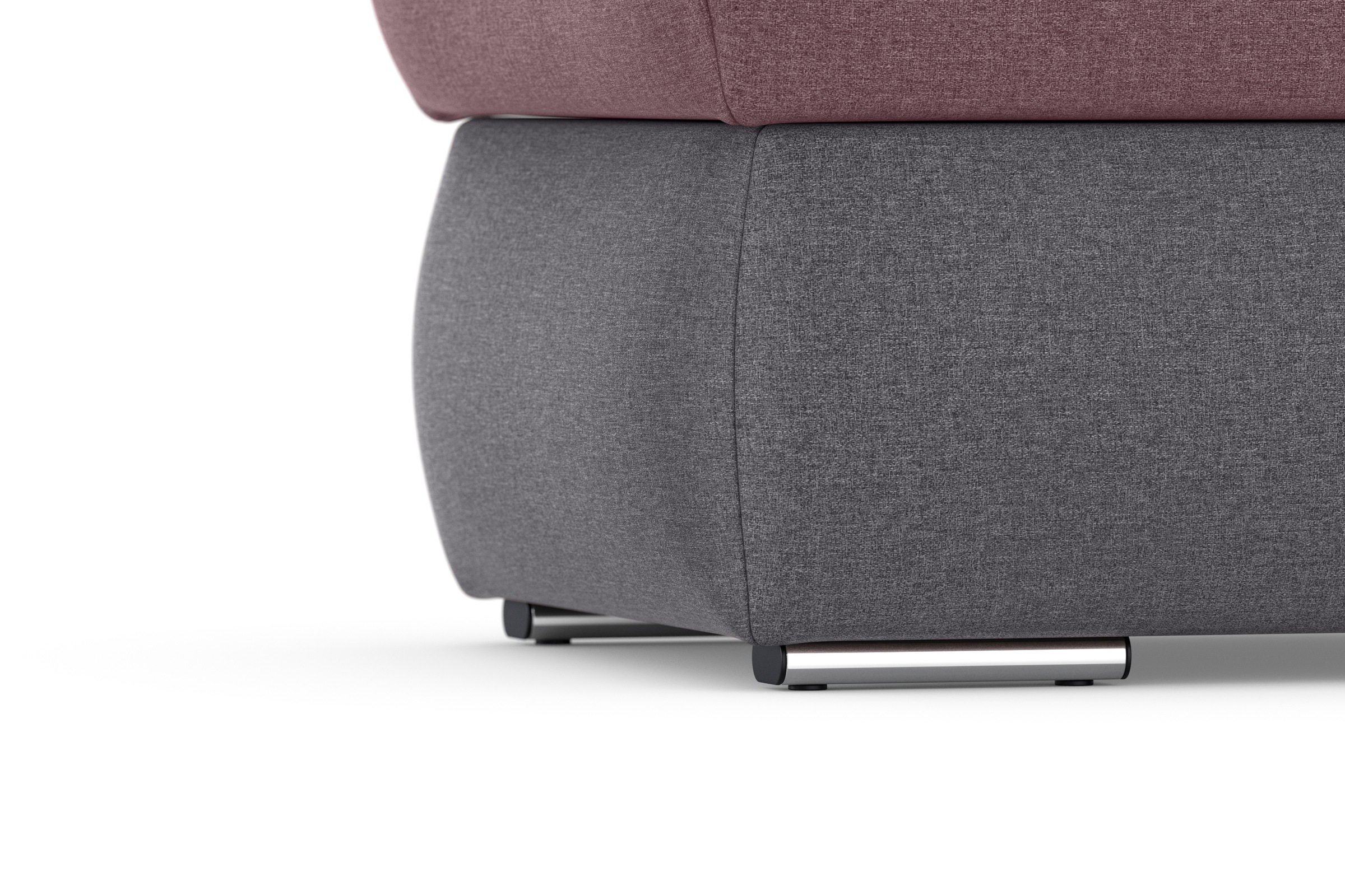 DOMO collection Polsterhocker »Moric« inklusive Stauraum