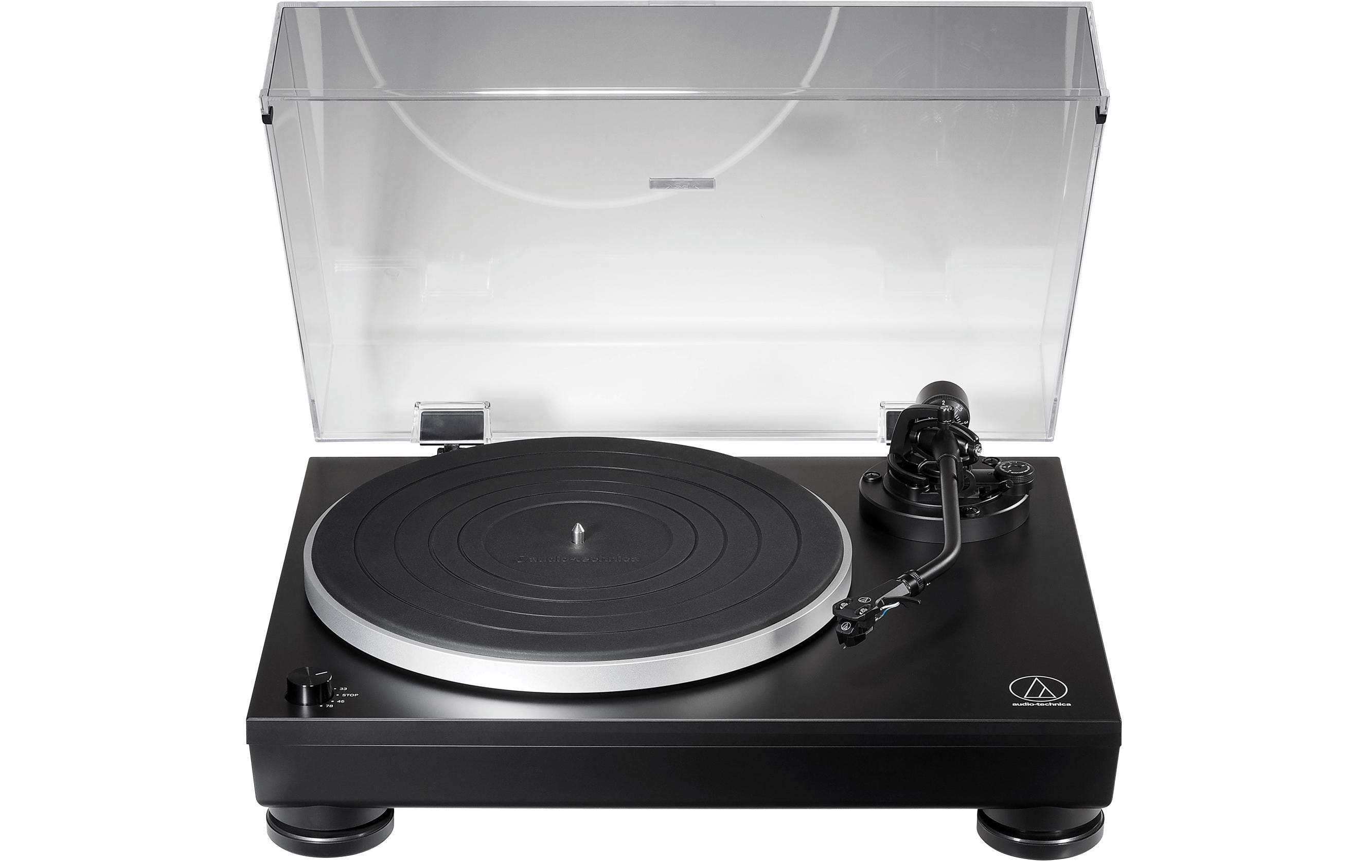 Plattenspieler AT-LP5X Schwarz<br>Manueller Hi-Fi-Plattenspieler mit Direktantrieb