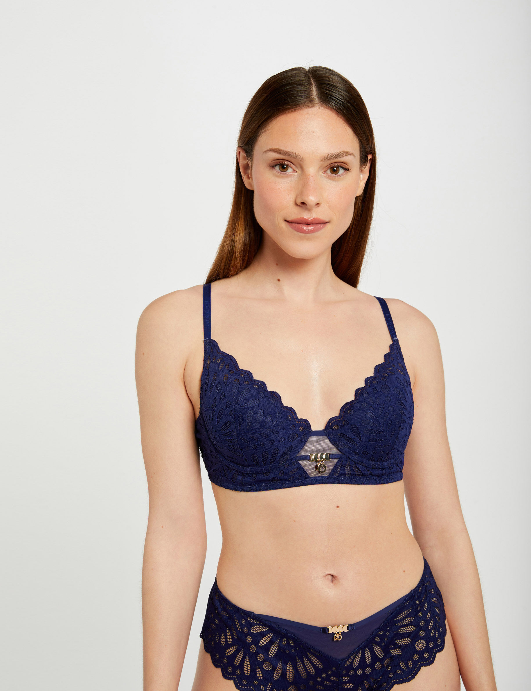 Soutien-gorge coques marine femme - marine