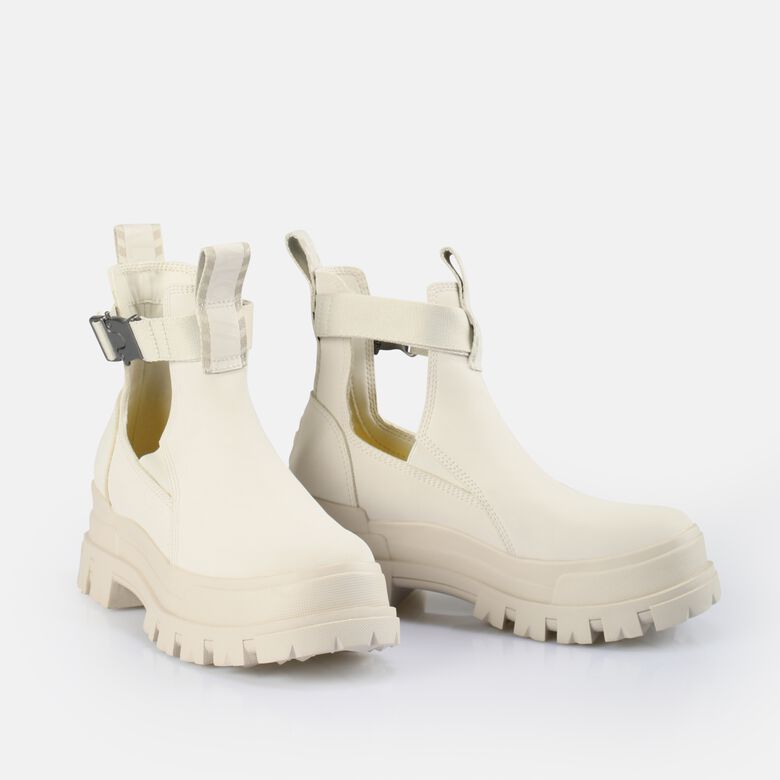 Aspha Coa Bottines à talon vegan, offwhite