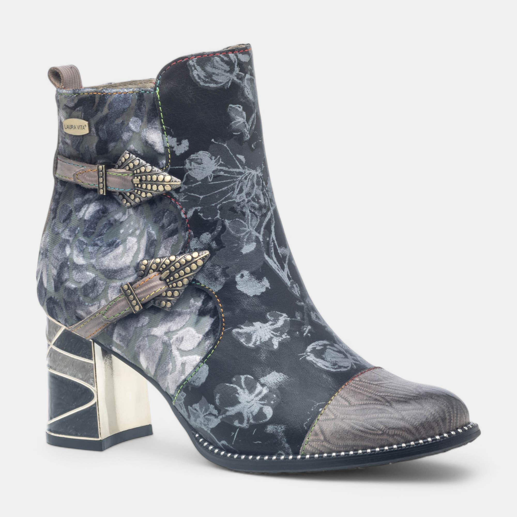 Bottines à talon Femme gris