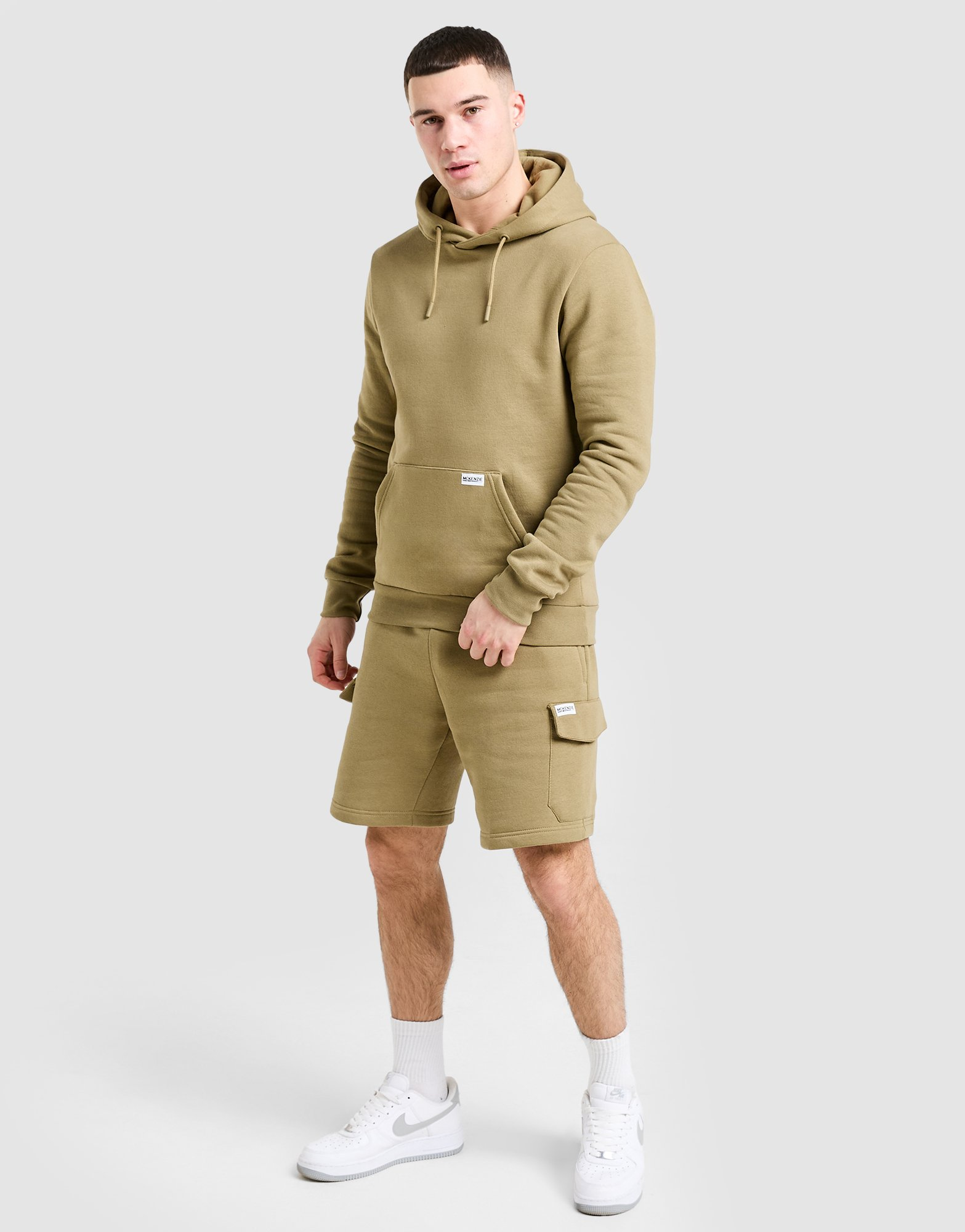 McKenzie Ensemble Short Cargo/Sweat à Capuche Homme