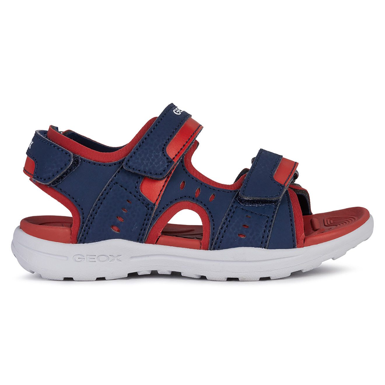 Geox Sandales Vaniett bleu marine/rouge