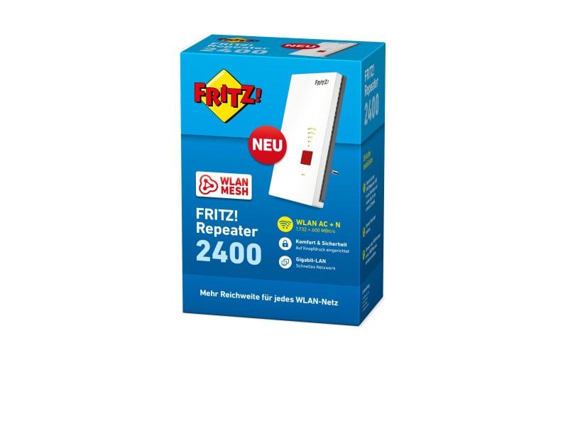 AVM WLAN-Mesh-Repeater FRITZ!Repeater 2400 WLAN-Repeater