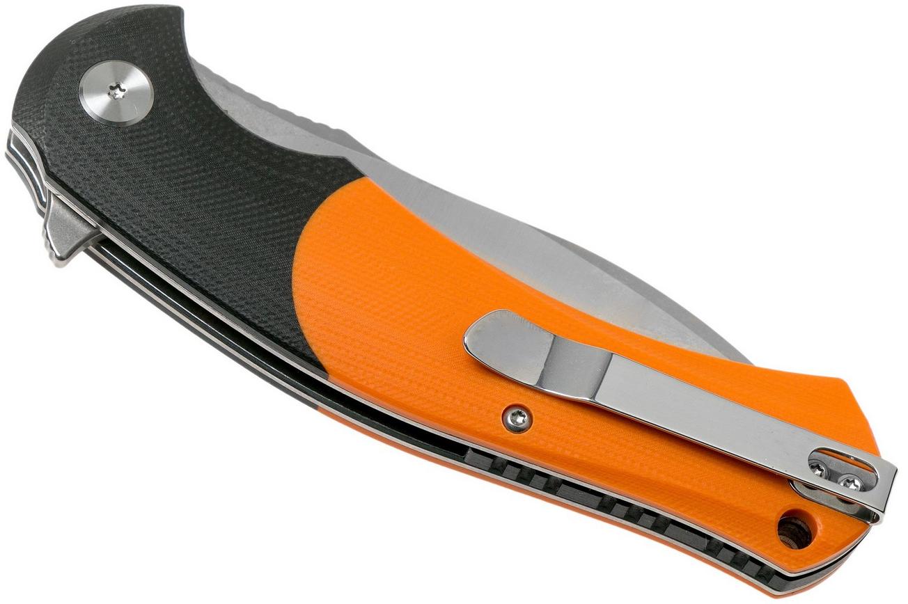Bestech Penguin BG32C Black-Orange G10 zakmes