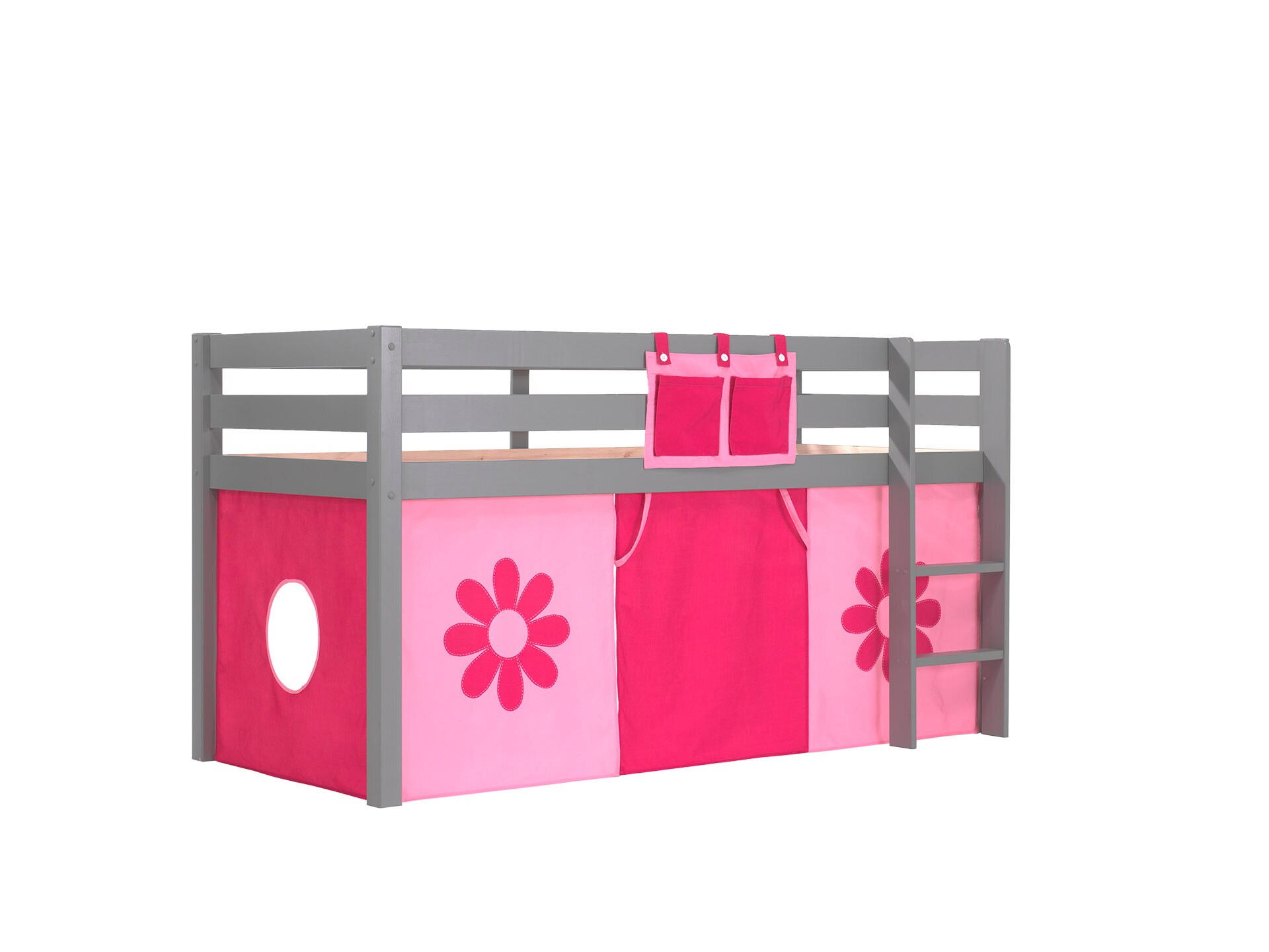 Spielbett Pino mit Textilset versch. Designs