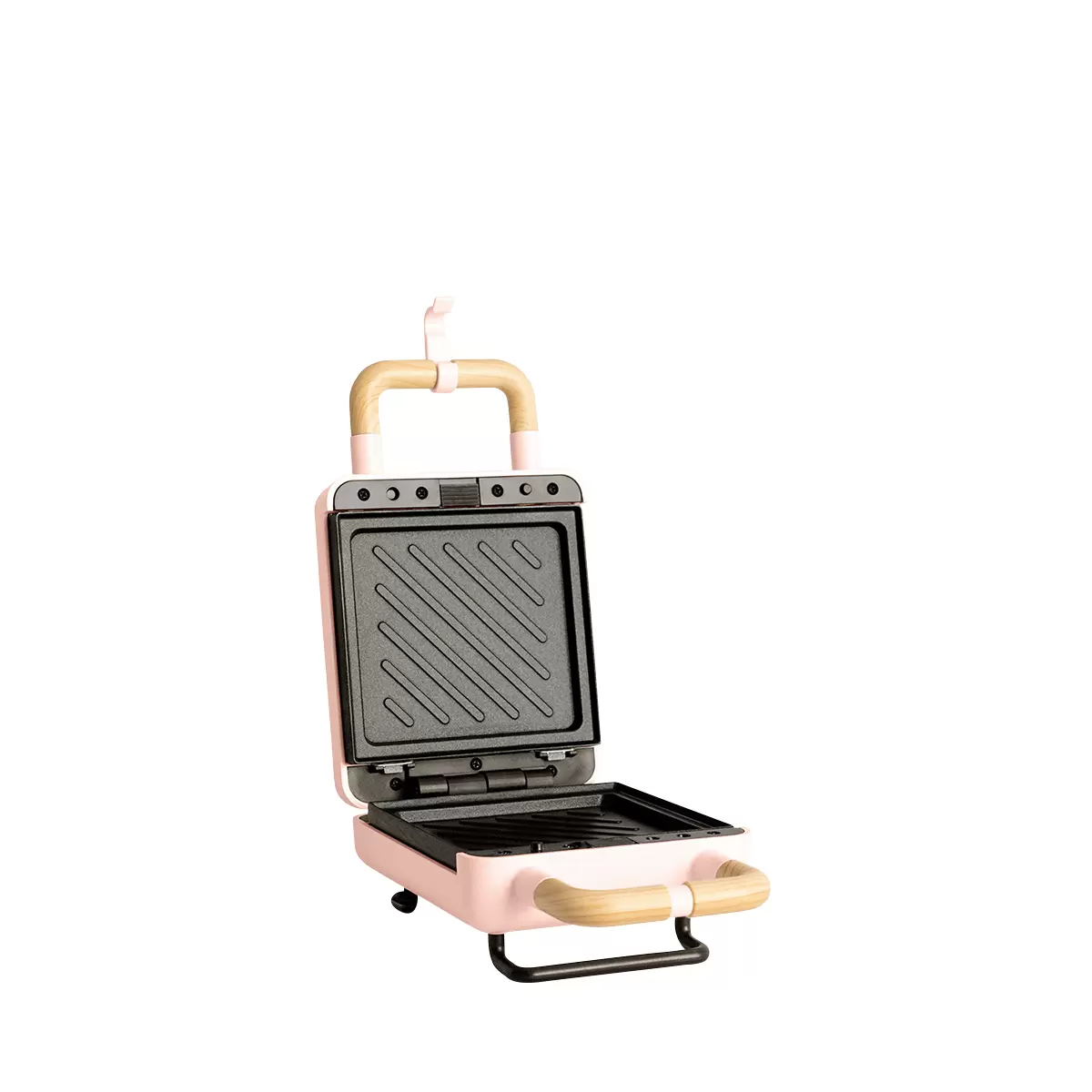 Sandwich- und Waffeleisen STONE 2 IN 1 COMPACT Pastelrosa