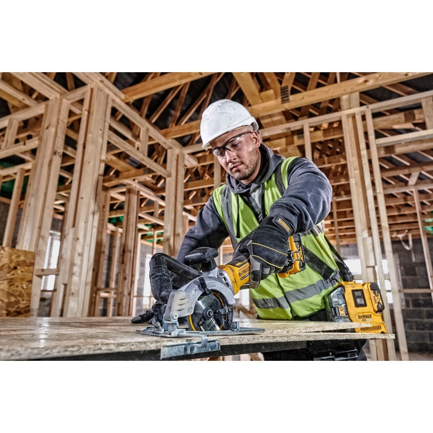 DeWALT Cirkelzaagblad voor Hout | Construction | Ø 115mm Asgat 9,5mm 24T - DT20420-QZ