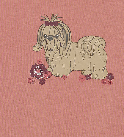 Minymo Body k/æ - Dusty Rose m. Hund