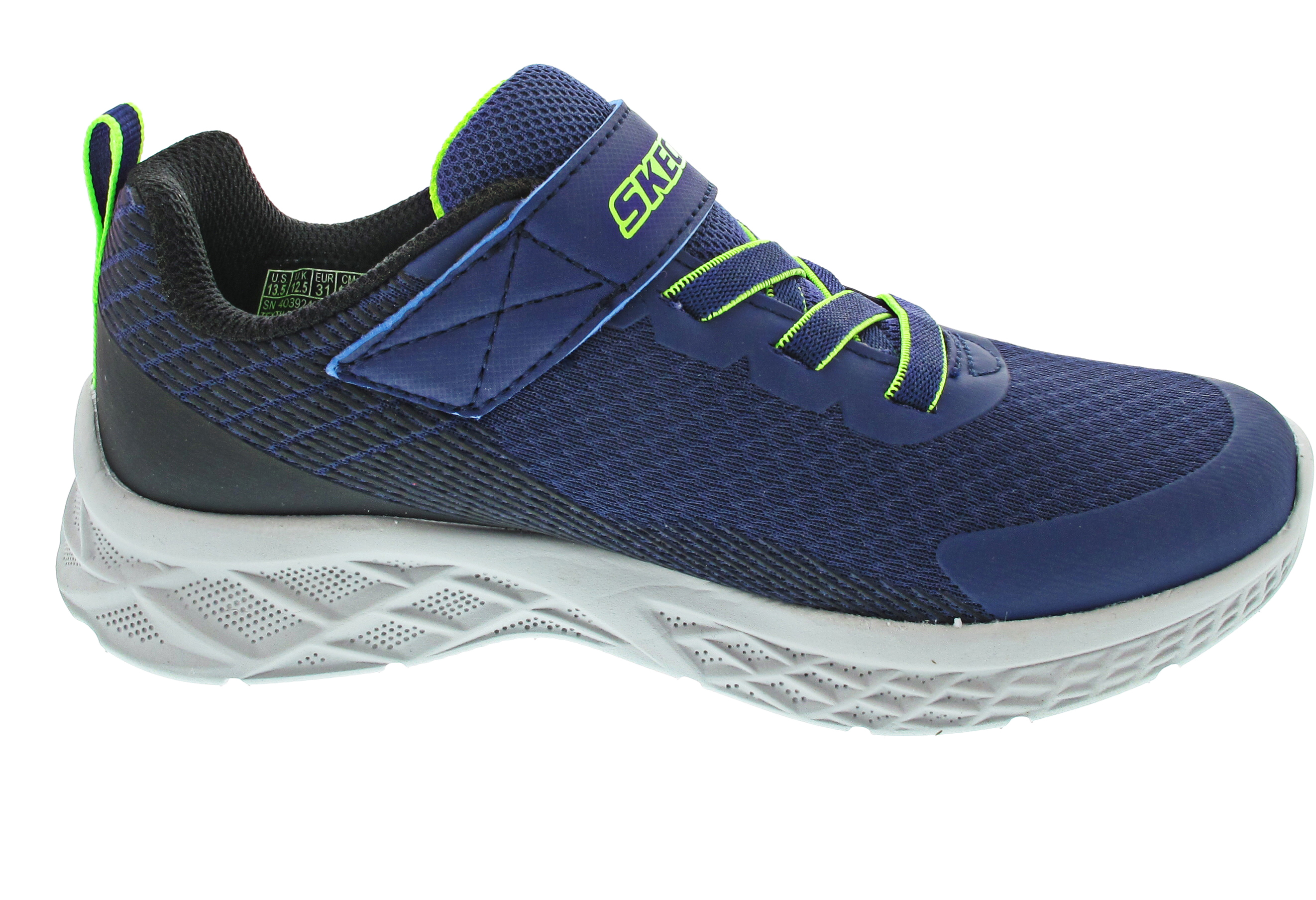 Skechers Microspec II Zovrix Sneaker blau