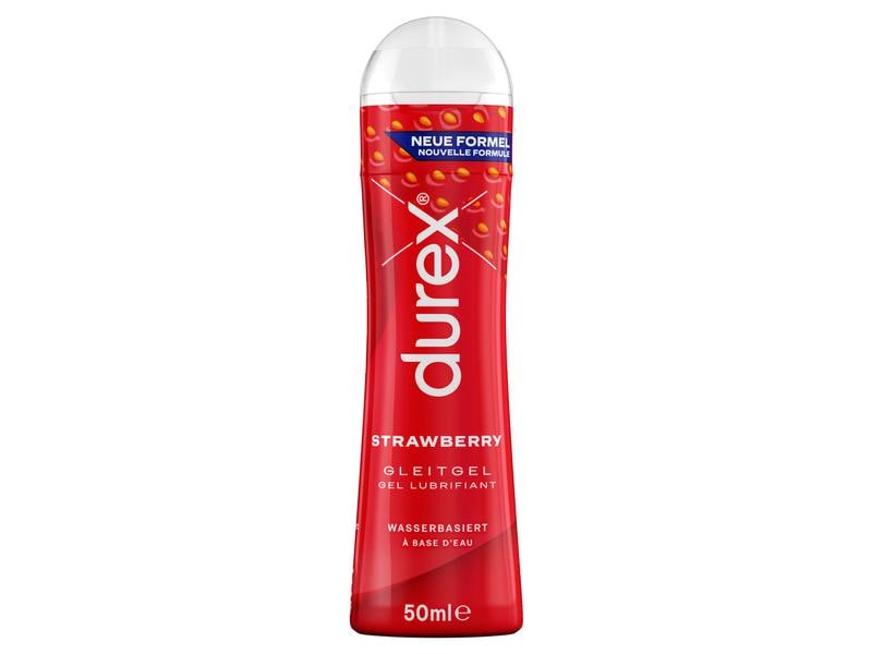 Durex Gleitgel Play Sweet Strawberry 50 ml Aromatisiertes Gleitmittel