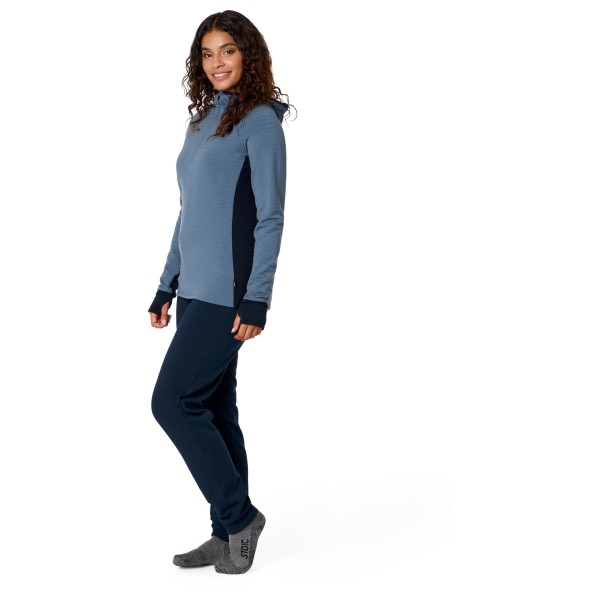 Stoic - Women's MerinoFleece260 FlenSt. Half Zip with Hood - Sweat à capuche en mérinos