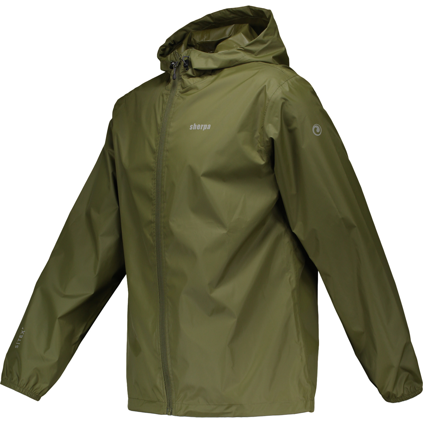 Sherpa Herren-Regenjacke Legpa XXL, olive