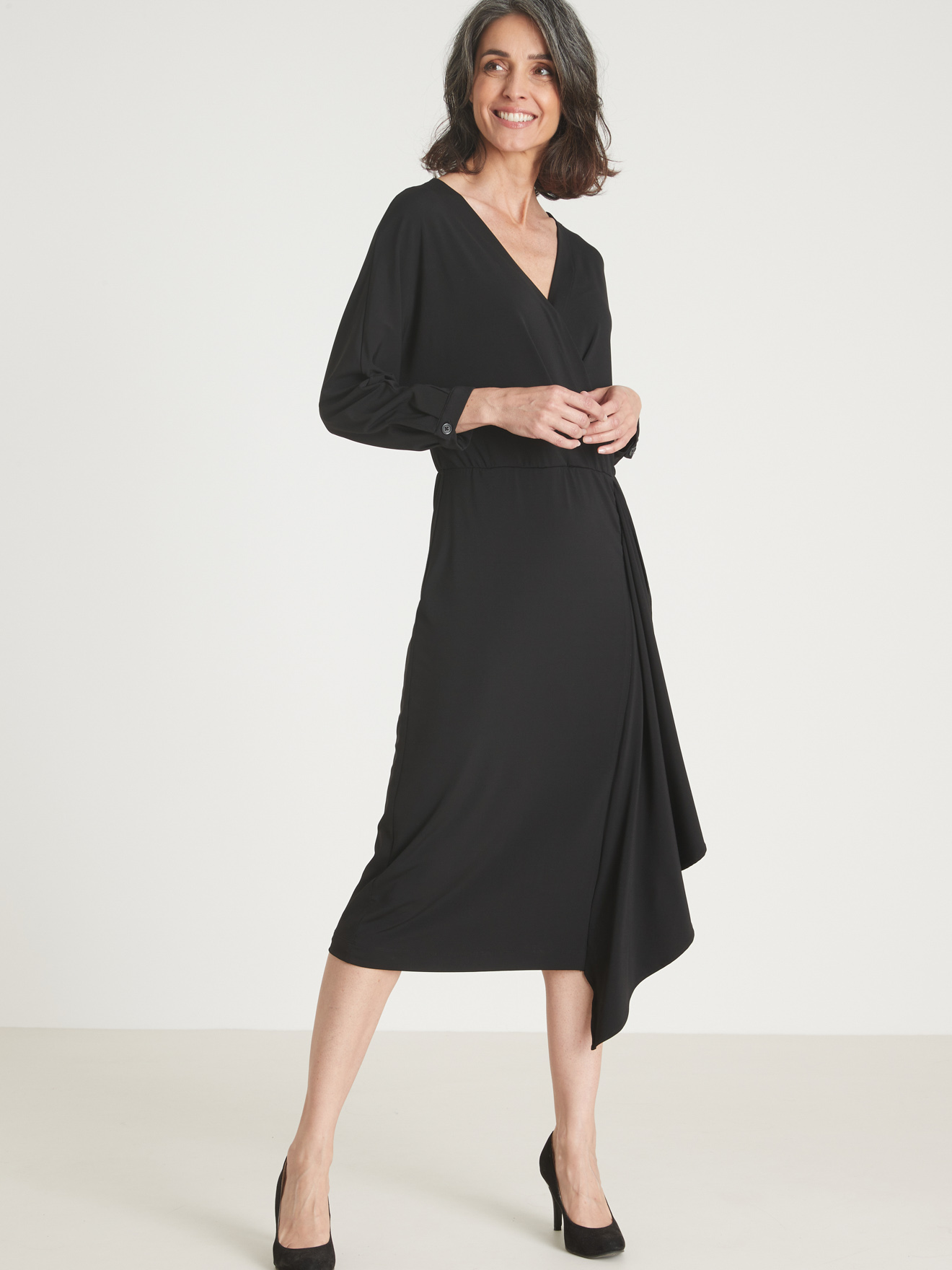 Robe en maille fluide