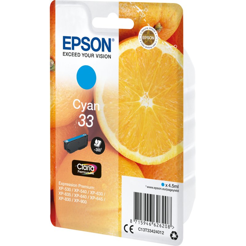 Epson Oranges Cartouche 
