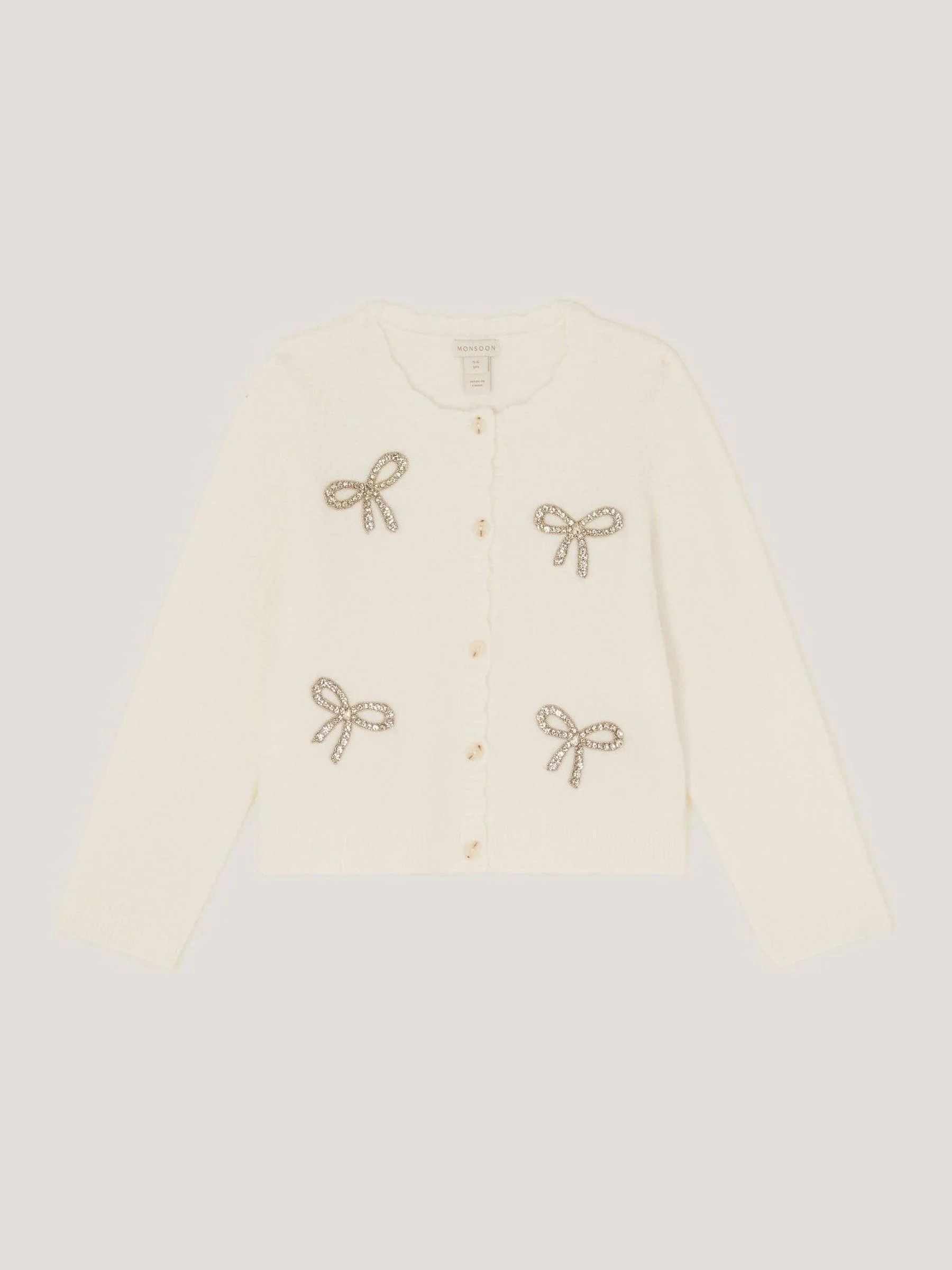 Monsoon vest met strik en versiering