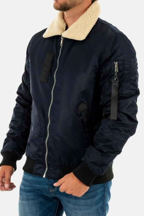 blousons et vestes redskins hermitage allport bleu