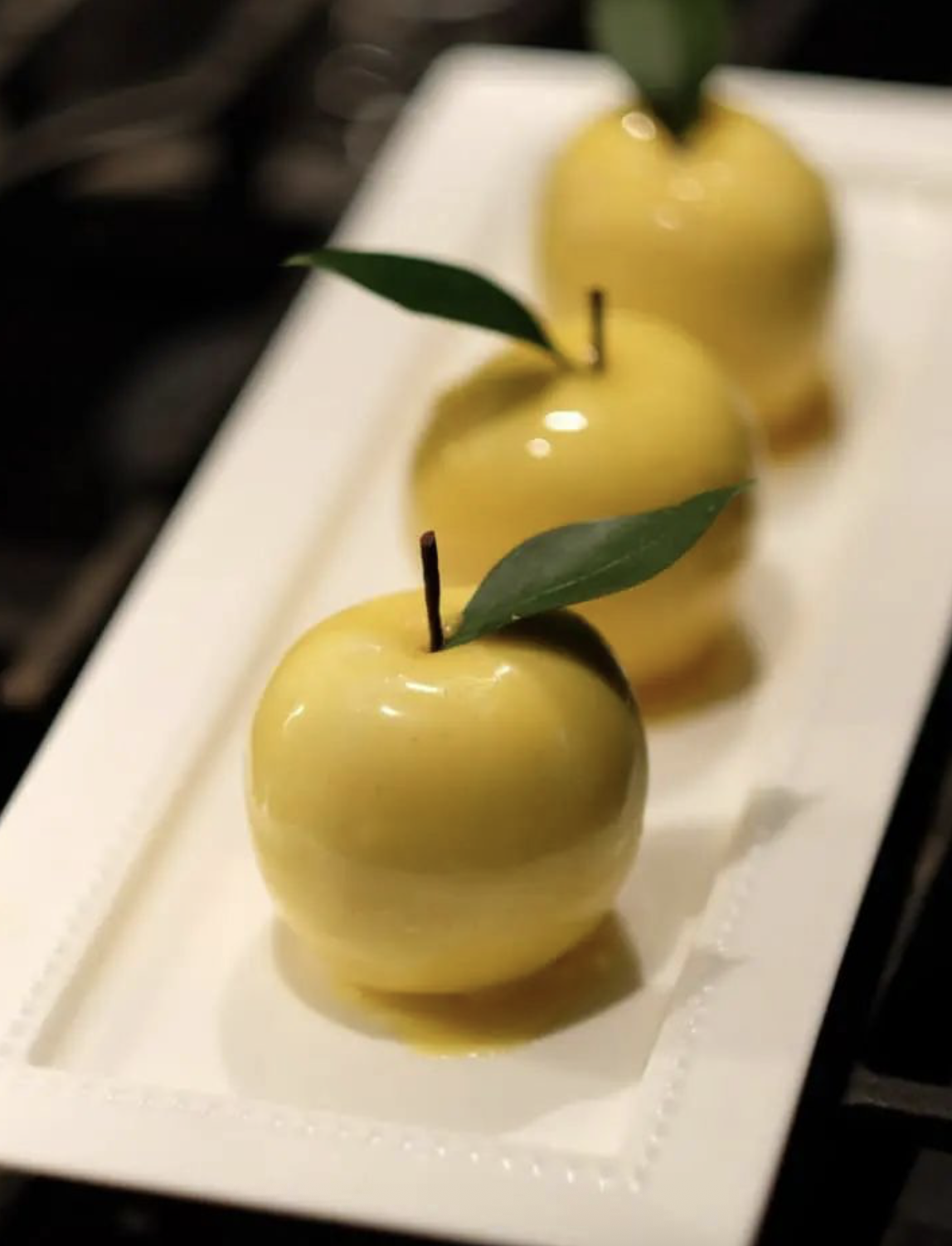 (8-fach) Silikon Trend Früchte Kuchen Form DIY Gussform für Virale Frucht Desserts - Apfel