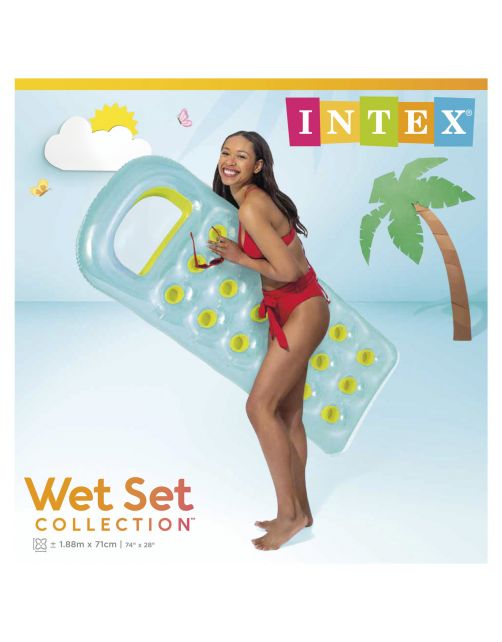Intex Luchtbed  18-Pockets - Luchtbedden - 27x4x32 cm Assorti