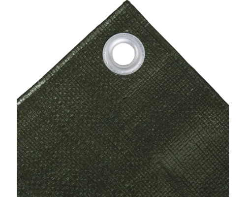 Geweven zeildoek, universeel zeildoek, 180 g/m², groen, 8 x 10 m